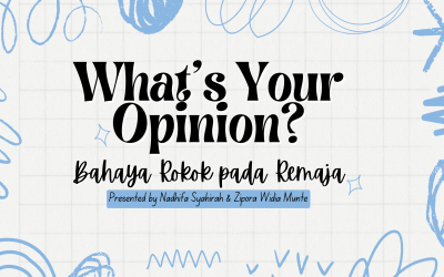 What's Your Opinion? Bahaya Rokok pada Remaja.