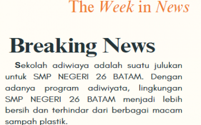 ARTIKEL NEWS ADIWIYATA BY: NAYLA DAN BALYA