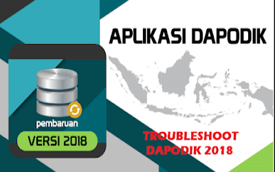 Troubleshooting dan solusi Aplikasi Dapodikdasmen 2018